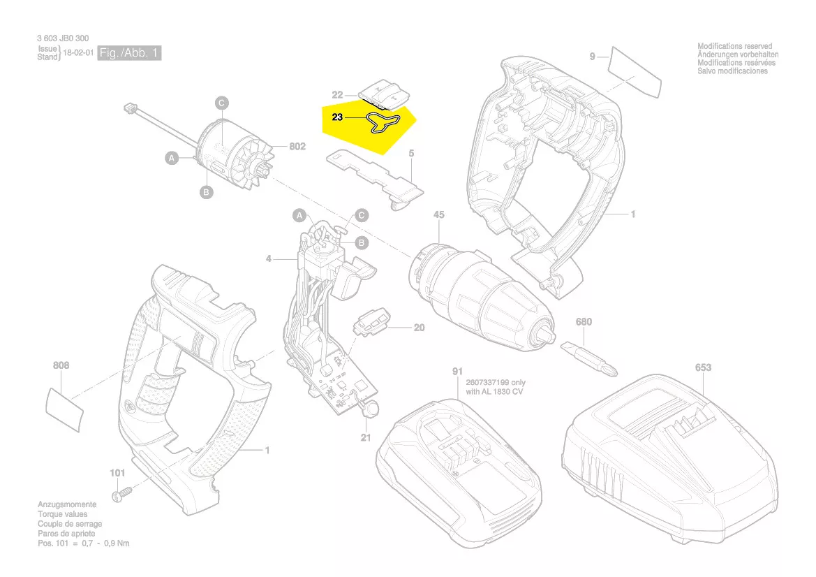 Ressort réf. 2 609 004 496 BOSCH